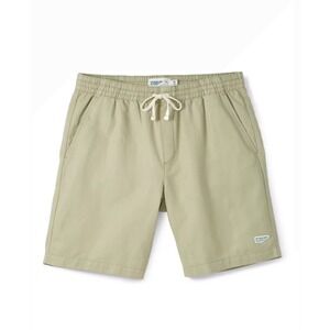 Wellen Easy Shorts Cotton Linen Dusty Olive Men's L Resort Wear Coastal Summer